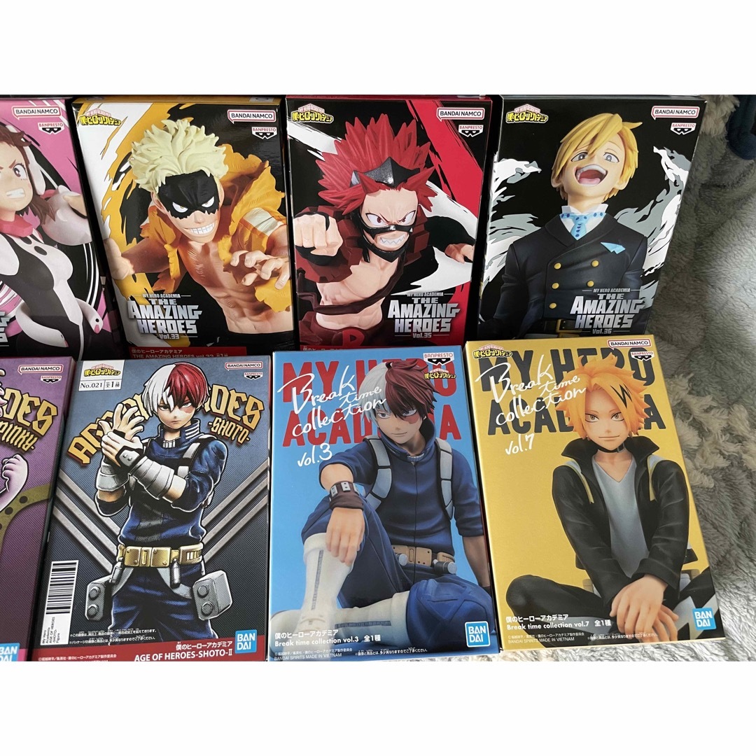 AMAZING HEROES 12点セット 僕のヒーローアカデミア フィギュア12点セット