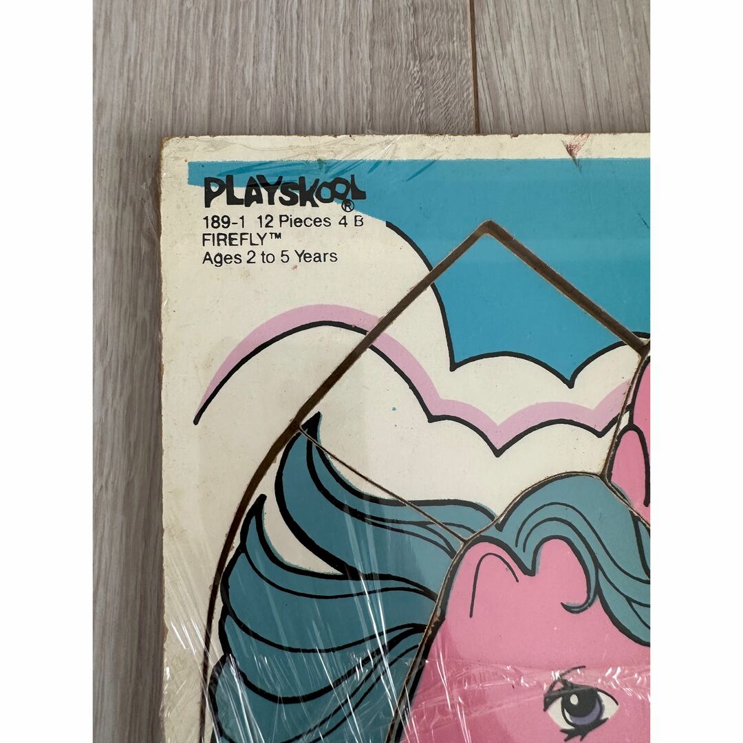 1984年マイリトルポニー 木製パズル ヴィンテージ ナイルパーチ