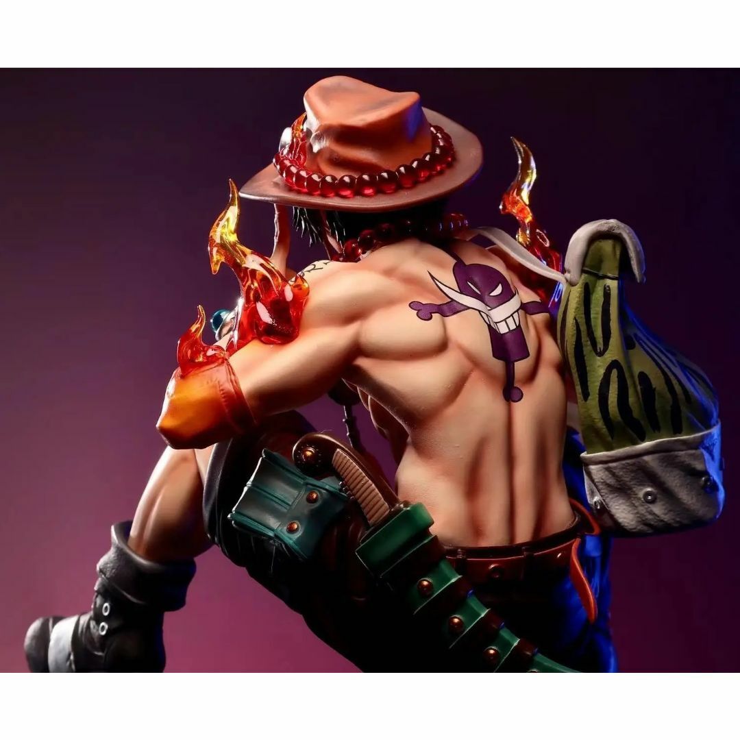 ワンピース ロー ガレージキット ガレキ スタチューX① ワンピース 火