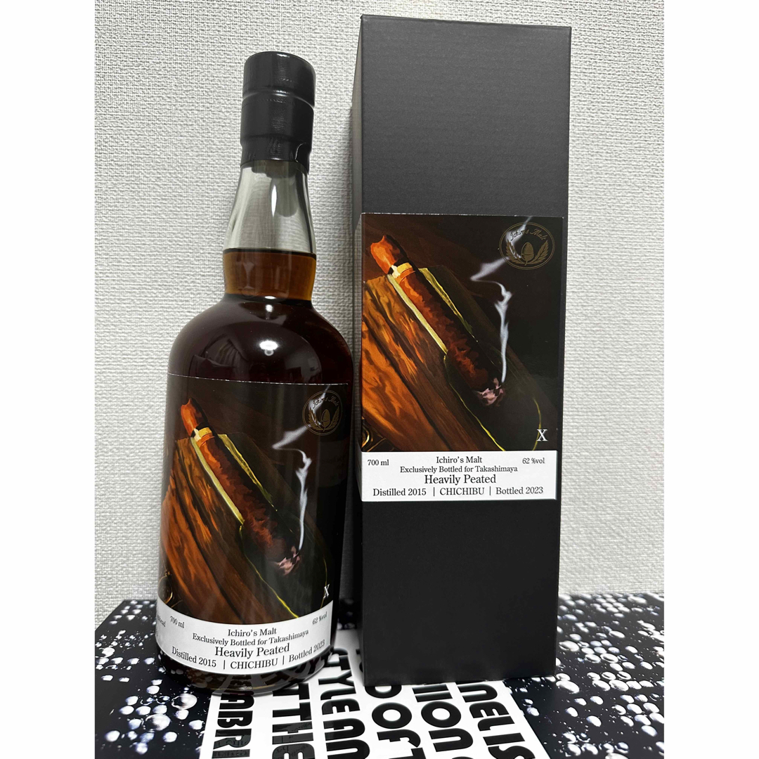 イチローズモルト 高島屋限定 シガーラベル ヘビリーピーテッド 2023年 1本