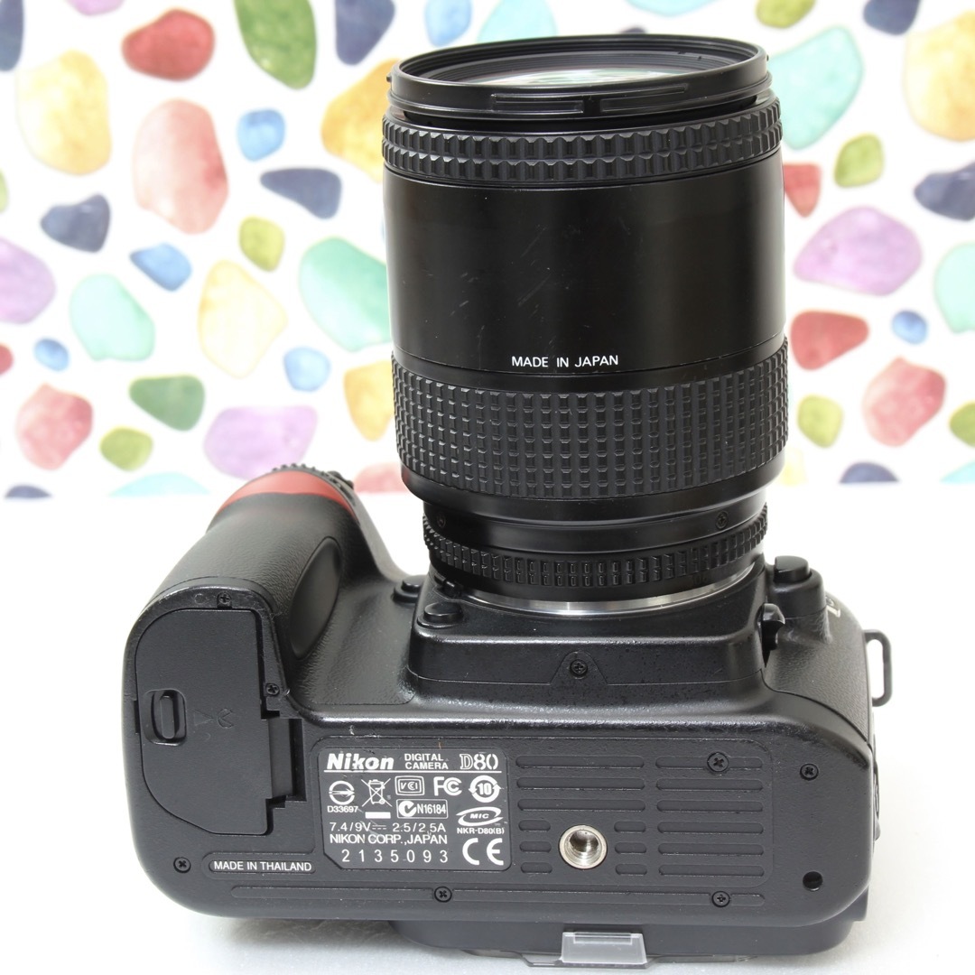 ♥︎◇Nikon D80 ◇Nikonだったらこれ一択 ◇扱いやすい本格一眼