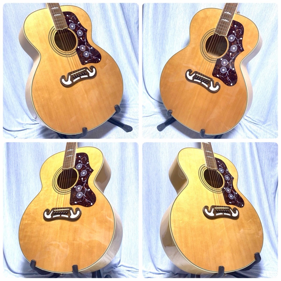 牛骨☆ギブソン直系】Epiphone☆EJ200！ジャンボ！生アコギ！