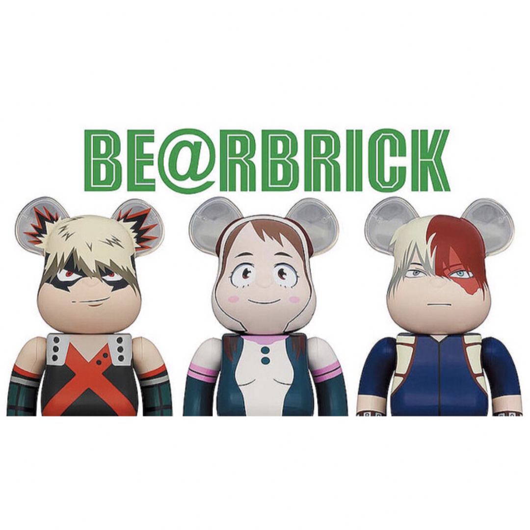 BE@RBRICK - BE@RBRICK僕のヒーローアカデミア 爆豪勝己、麗日お茶子