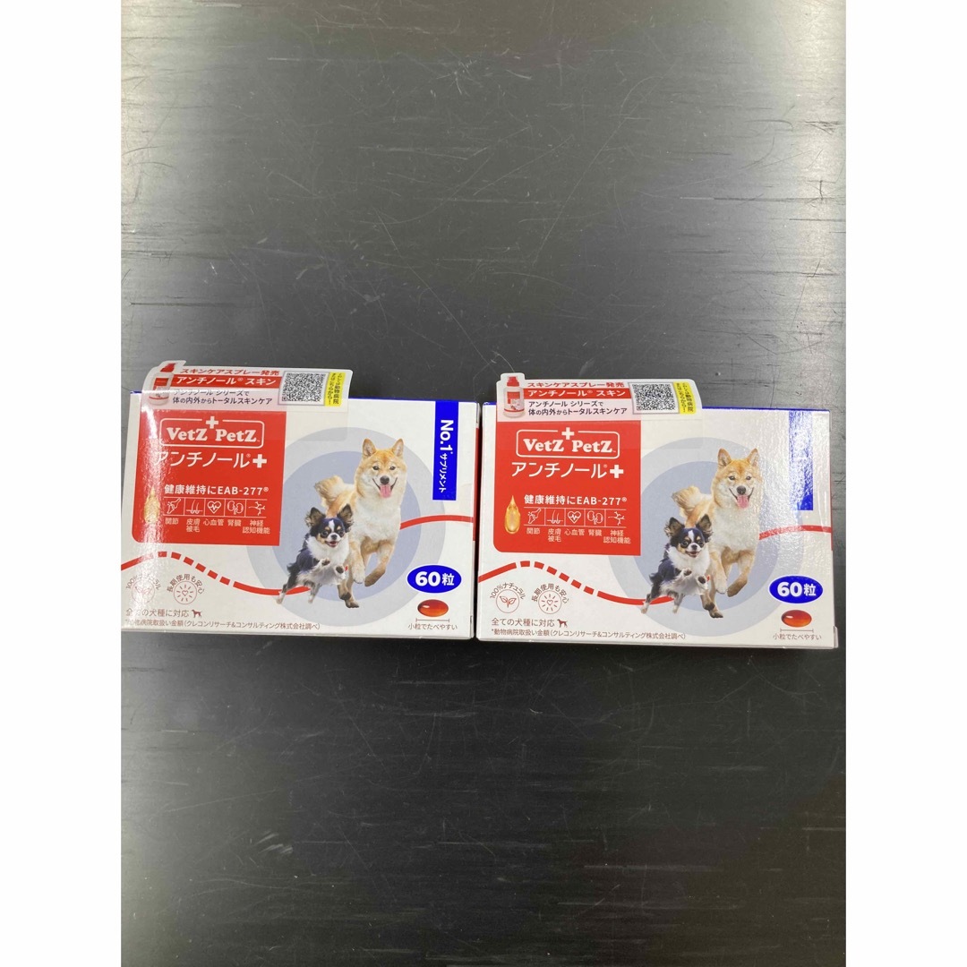 アンチノールプラス 60粒 2箱セット 犬さんもOK 【公式通販】