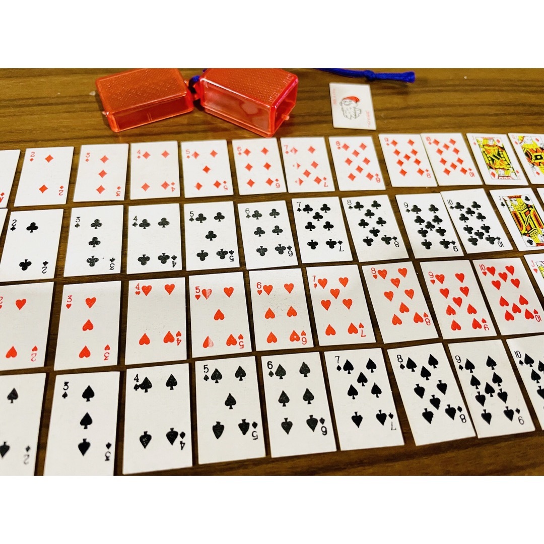 昭和レトロ ケース付きミニトランプ♪の通販 by いちご's shop｜ラクマ