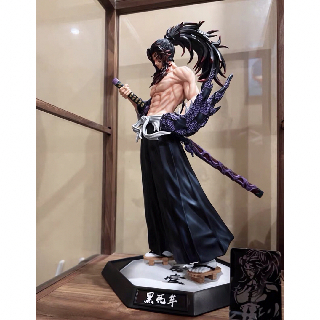 新品】鬼滅の刃 黒死牟 フィギュア ガレージキット