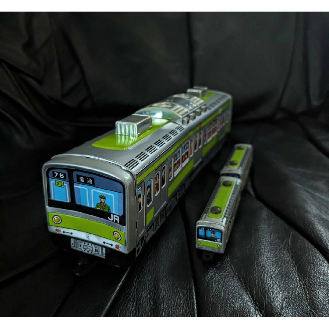 昭和レトロ 電車 ブリキ電車 ゼンマイ電車 昭和レトロ 電車 ブリキ電車