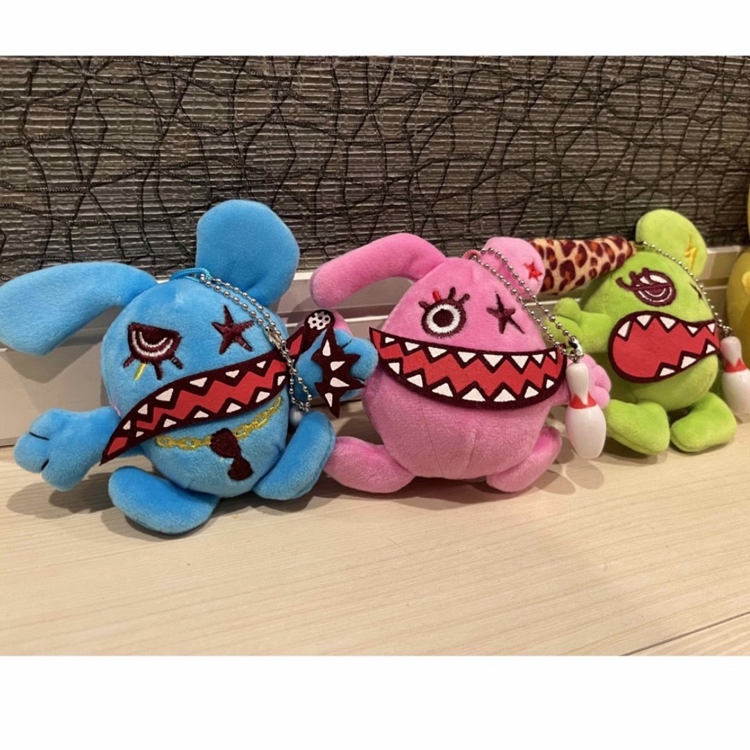 リトルグリーモンスター ラウンドワン むぎゅっとマスコット 6点の通販