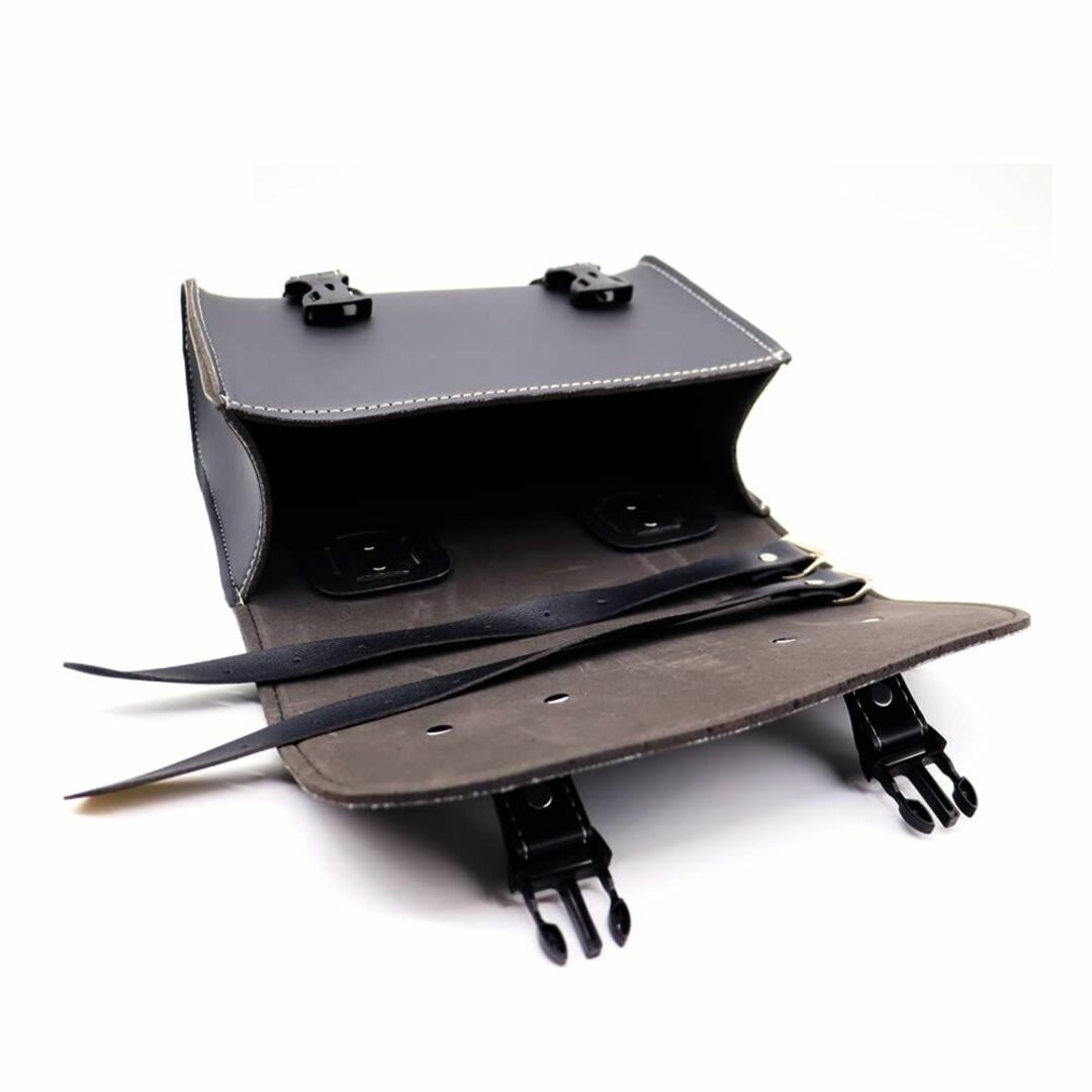 サドルバッグ 防水 バイク用 2個セット 大容量 サイドバッグブラック