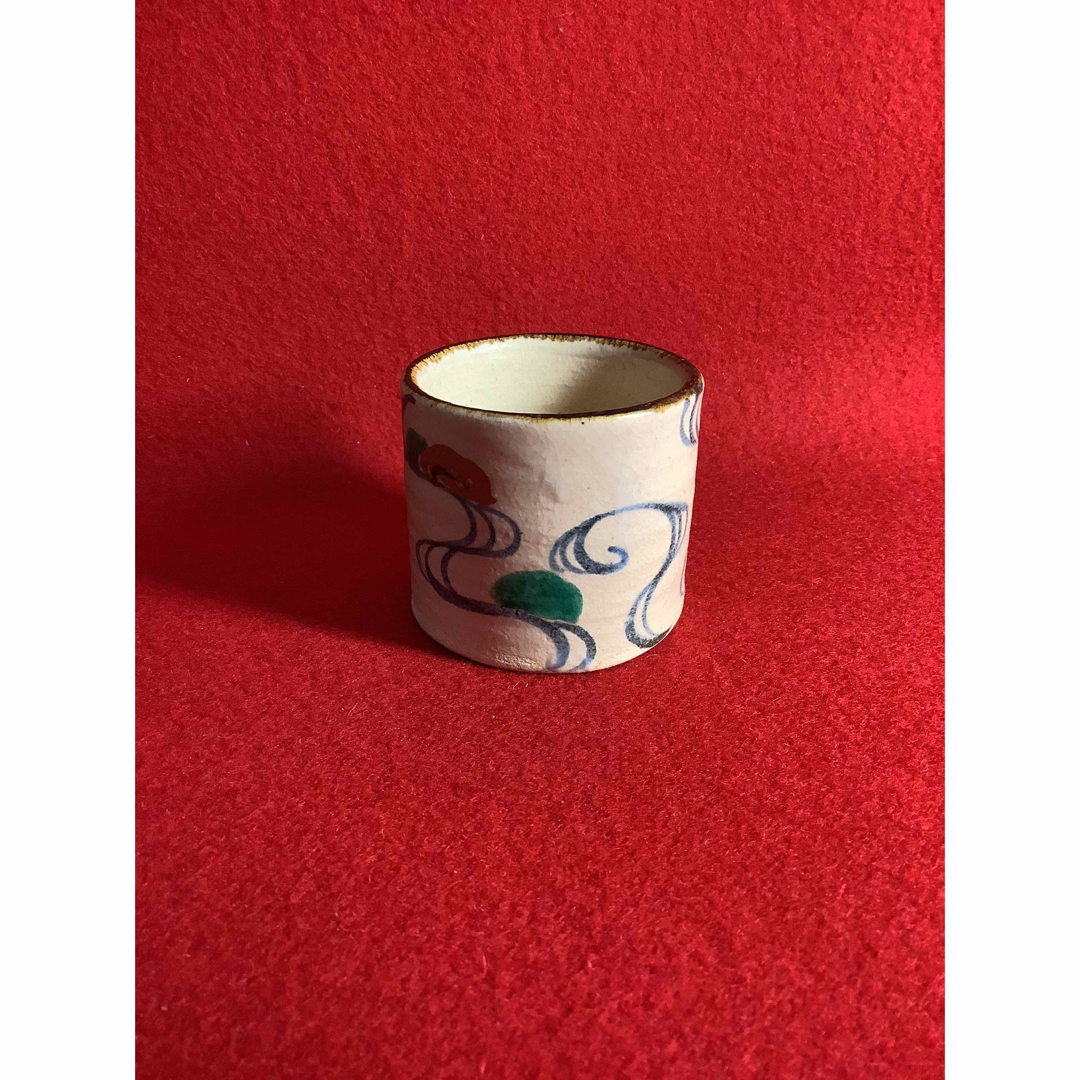 流水蓋置白井半七造【中古美品】