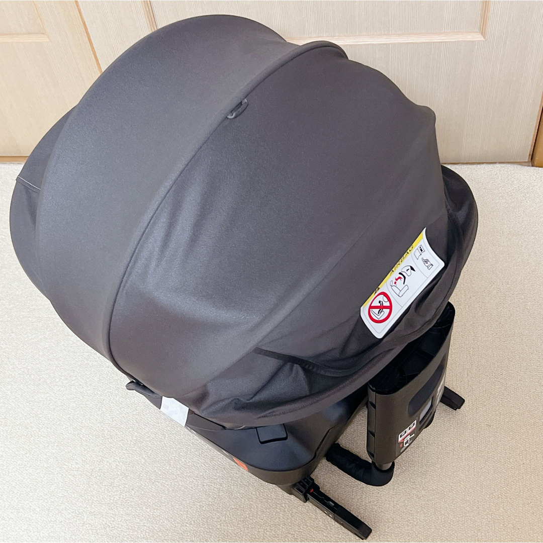 エールべべ クルット5i グランス ISOFIX グランブラウン シート洗濯