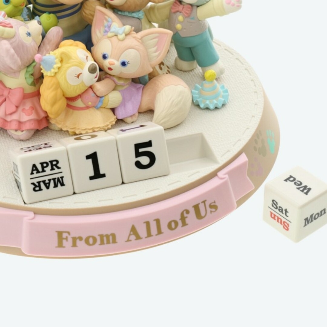 ダッフィーアンドフレンズ 万年カレンダー ディズニー、「ダッフィー