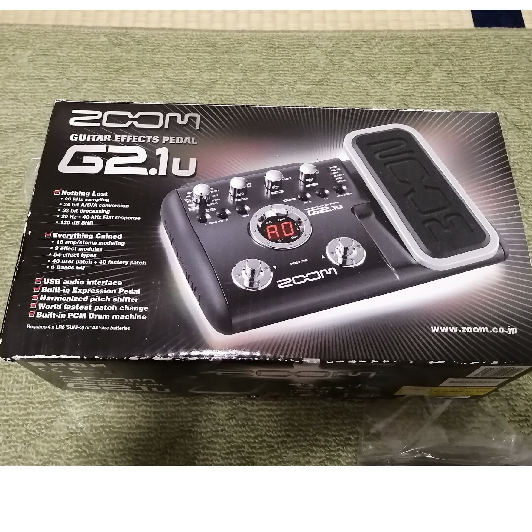 ZOOM G2.1U エレキギター用 マルチエフェクター