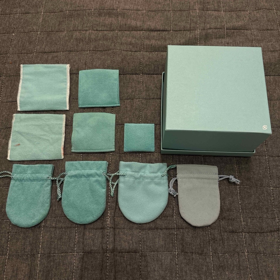 極美品 ティファニー 空箱 巾着袋 10セット 現行品 アクセサリー