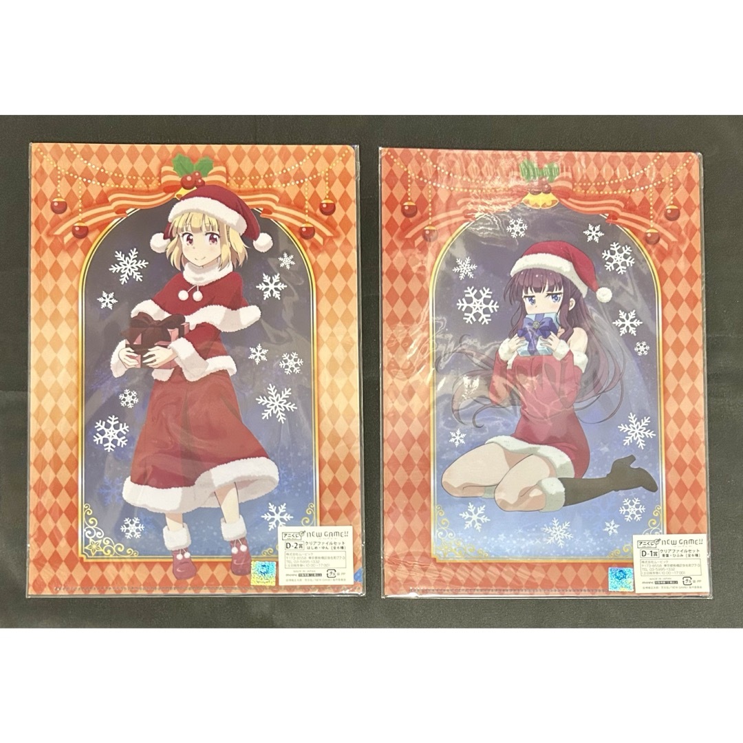 ニューゲーム クリアファイル NEW GAME 一番くじ 原画 ニューゲーム