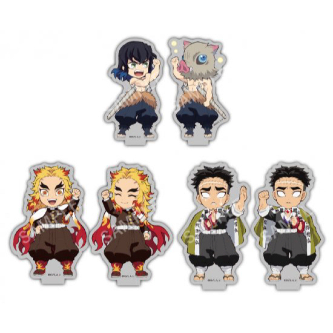 鬼滅の刃 - 鬼滅の刃 繋がるアクリルスタンド 煉獄・伊之助・悲鳴嶼