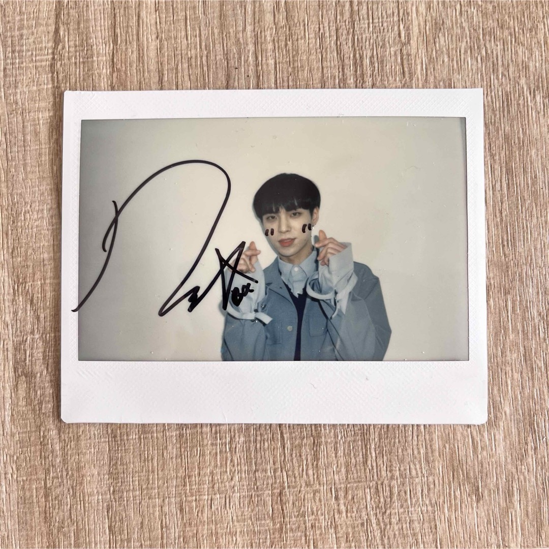 元CIX ペジニョン サイン入り ポラロイド チェキ CIX ヒョンソク