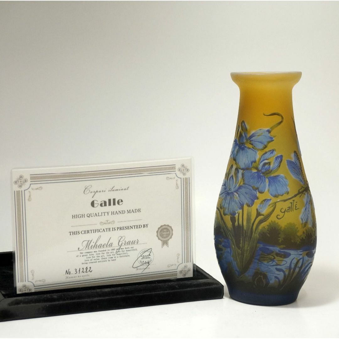 骨董アンティーク松竹梅筒茶碗鉄絵京焼志賀焼仁清箱付き