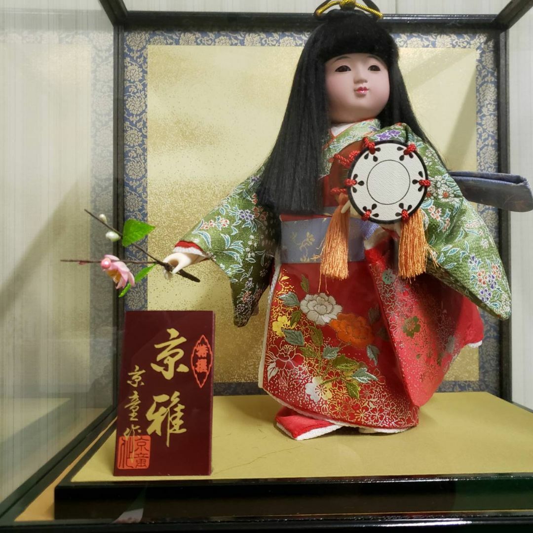 日本人形 ガラスケース入り 【公式通販】