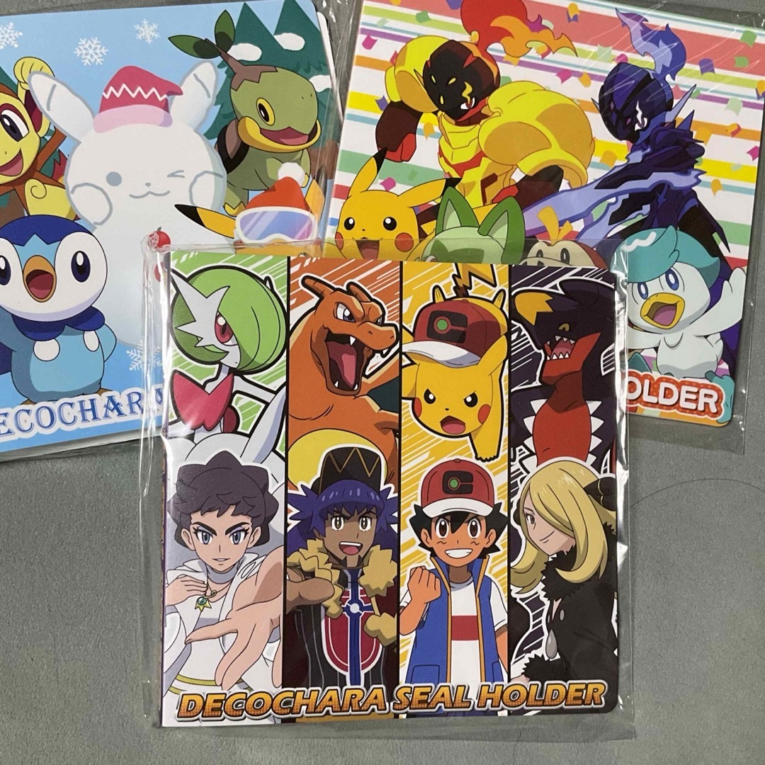 ポケモン - Pokémon 第一パン ポケモンシールホルダー 4点 画像①全部