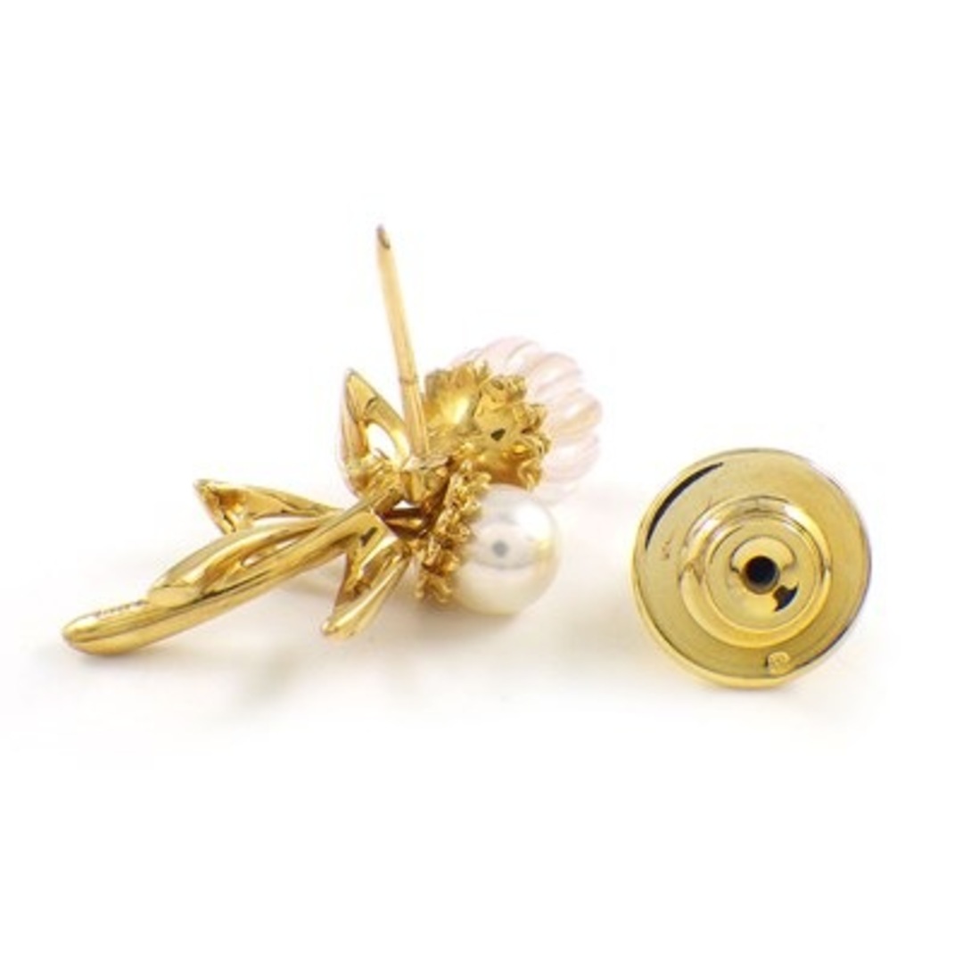 MIKIMOTO - ミキモト MIKIMOTO ピンブローチ 葉っぱ リーフ 蕾 花