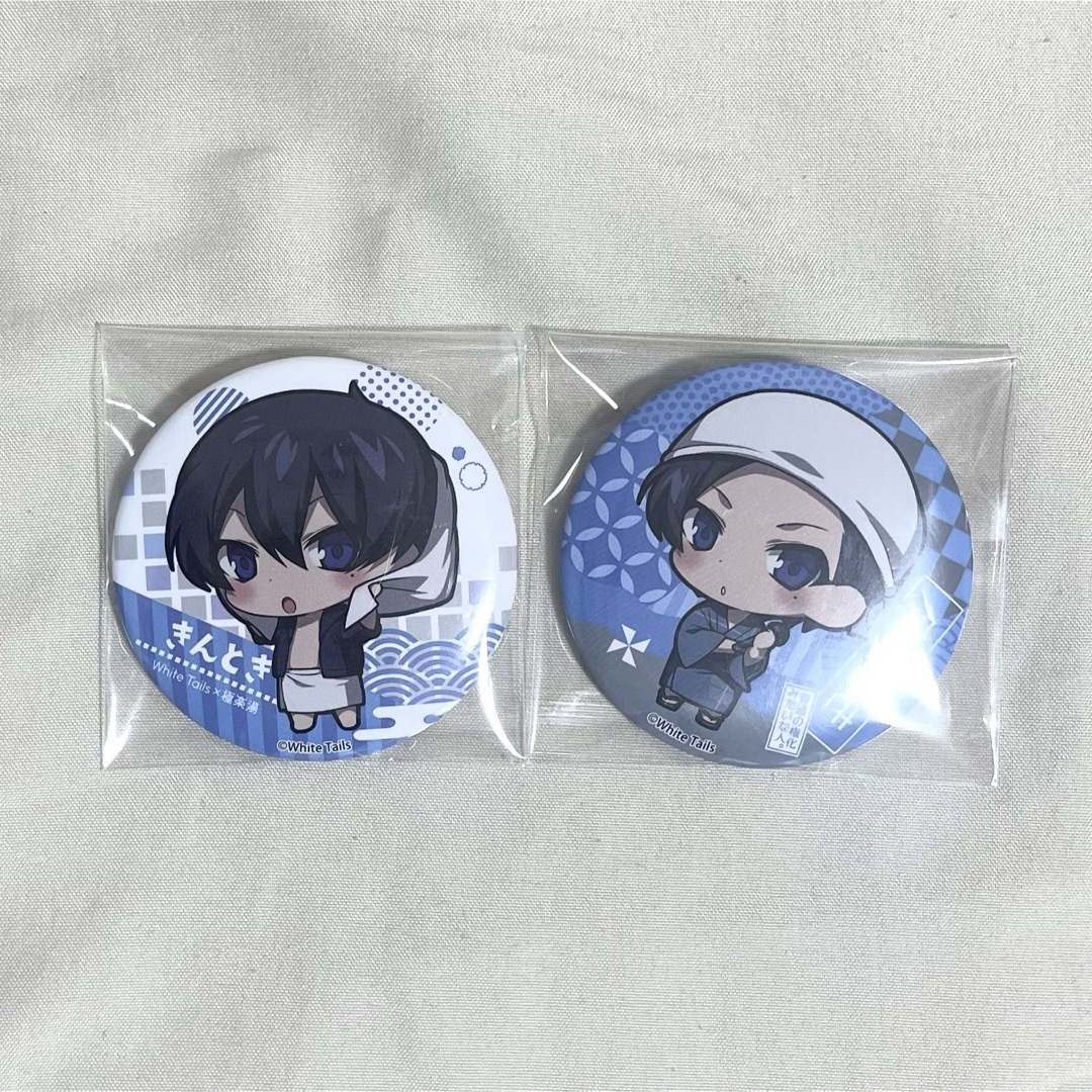 ワイテルズ White Tails きんとき 缶バッジ 福岡 タワばら