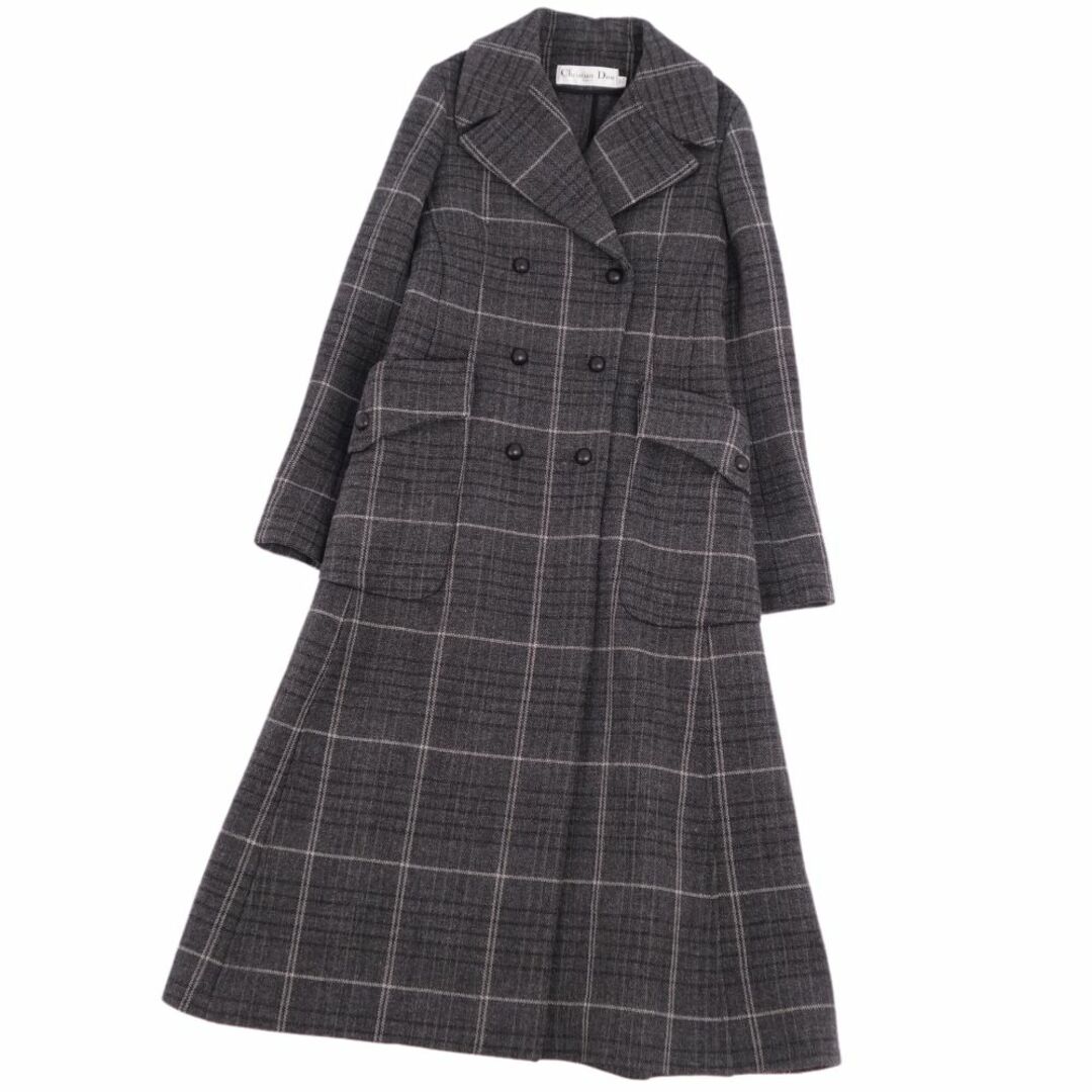 美品 XL相当 クリスチャンディオール チェスターコート ビジュー