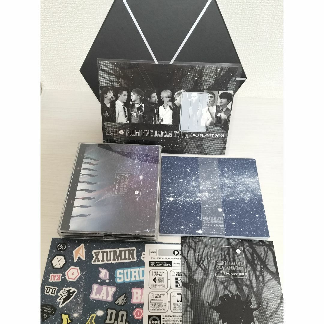 EXO FILMLIVE PLANET 2021 トレカ 通常盤 コンプリート EXO FILMLIVE