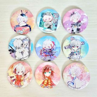 まふまふ グッズ まとめ売り 缶バッジ まふまふ 缶バッジ コンプリート