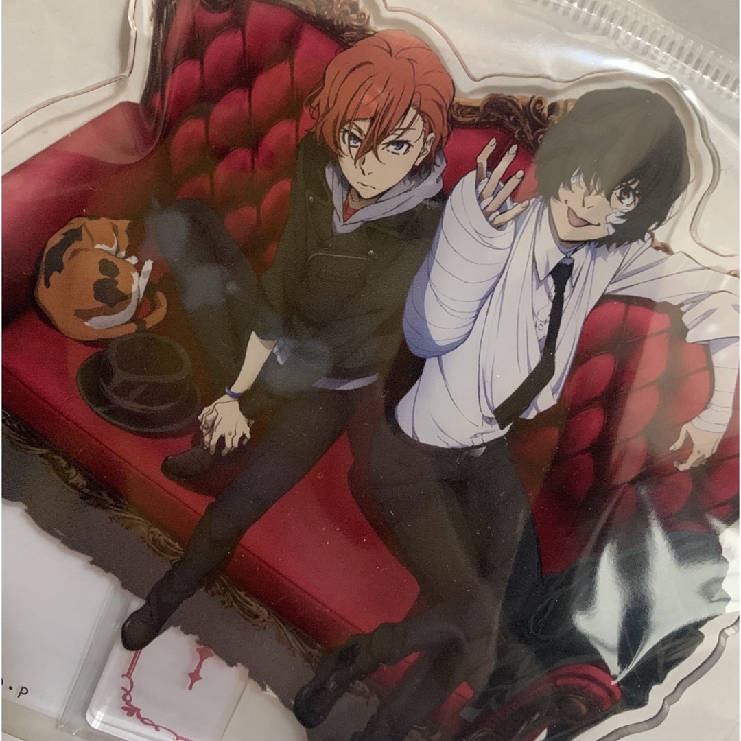 文豪ストレイドッグス AGF 中也 太宰 アクリルスタンド 缶バッジ 最新