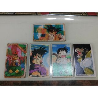 昭和レトロ】ドラゴンボールキャラクター 角めんこ235枚 まとめ売り