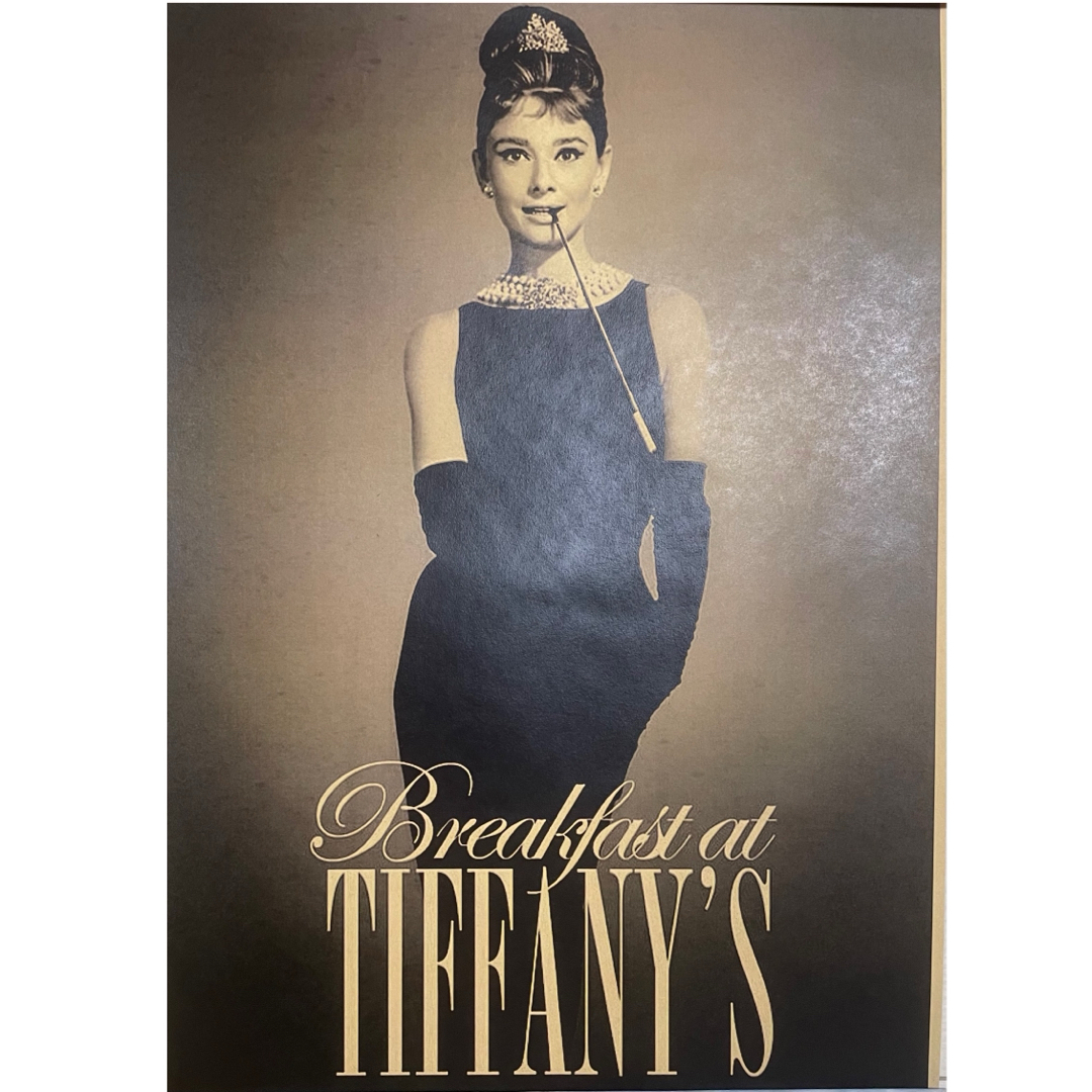 K335A3 ティファニーで朝食を ポスター オードリーヘプバーン 映画