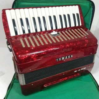 YAMAHA アコーディオン S-32c ソプラノ 32鍵盤 希少 レッド YAMAHA