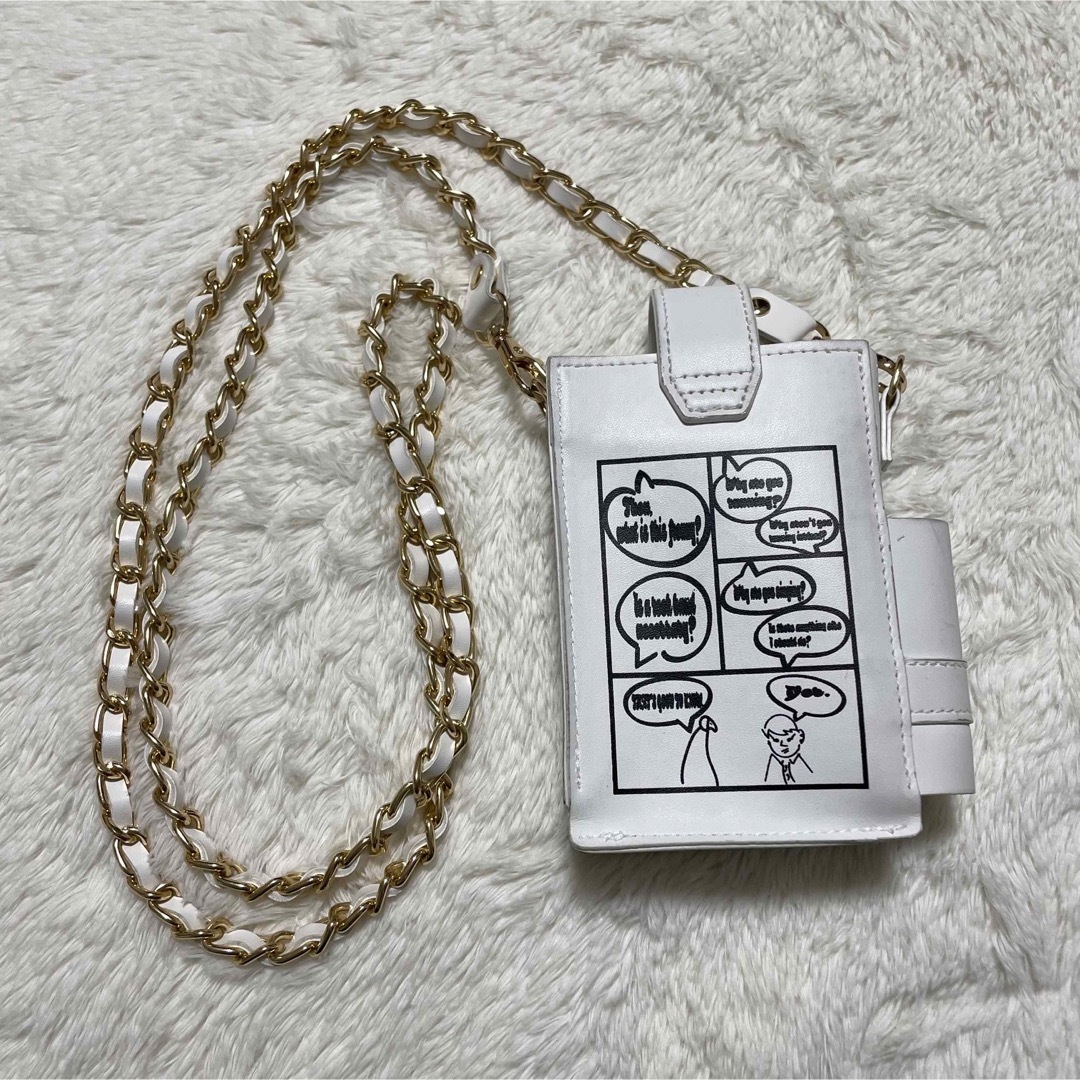 HOI×TAKUYA∞ KIGOU Chain Pouch ホワイト UVERworld HOI×TAKUYA
