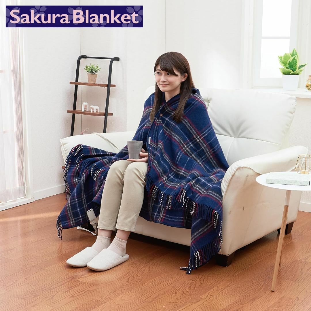 Sakura Blanket ラージサイズ 170×130㎝ 日本製 オファー
