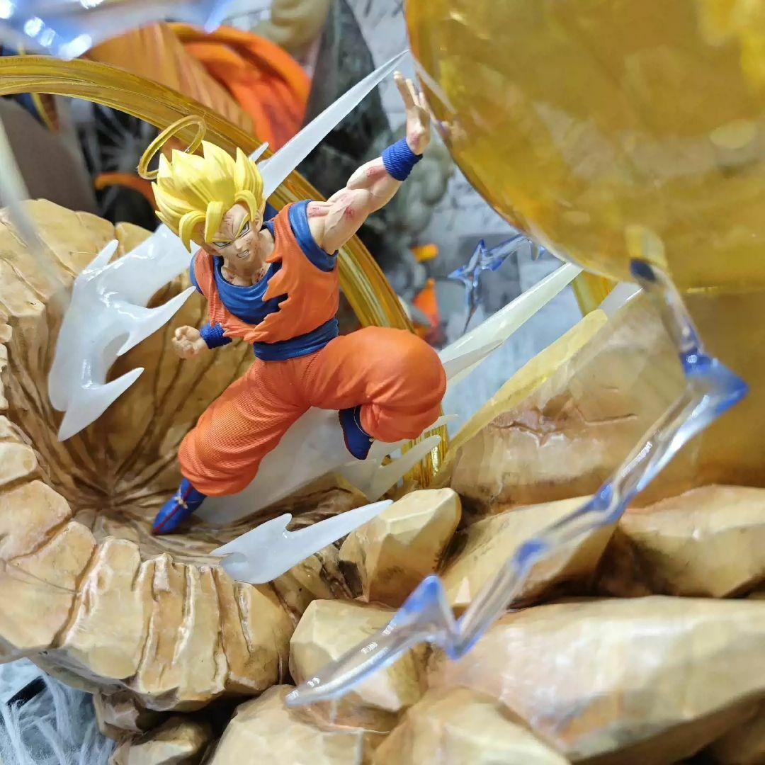 ドラゴンボール 孫悟空 ベジータ ガレージキット フィギュア ワーコレ