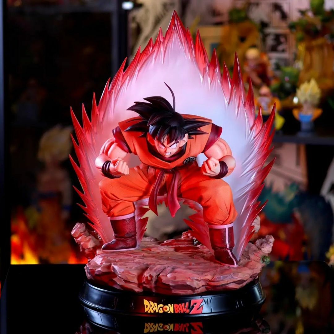 ドラゴンボール 孫悟空 界王拳 ガレージキット フィギュア