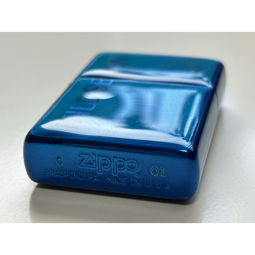 ZIPPO - Zippo/ライター/限定/マイルドセブン/2001/ブルー/ビンテージ