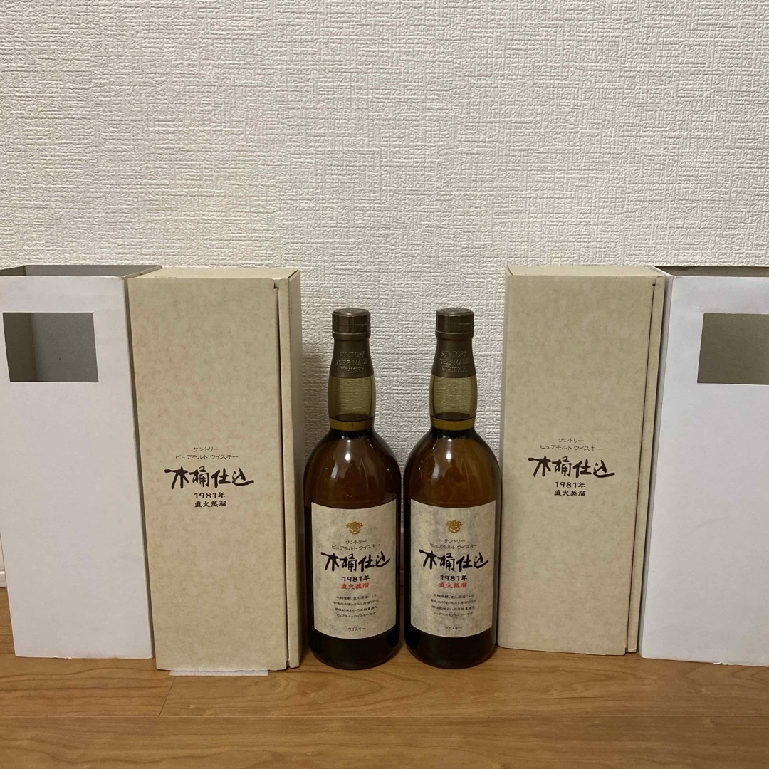 サントリー 1981 木桶仕込 白州(~90%)と山崎のブレンド サントリー 1981 木
