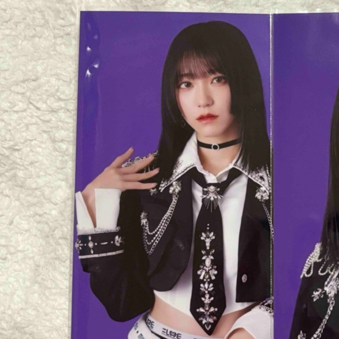 イコラブ 野口衣織 呪って呪って ジャケット衣装 直筆 生写真 野口衣織