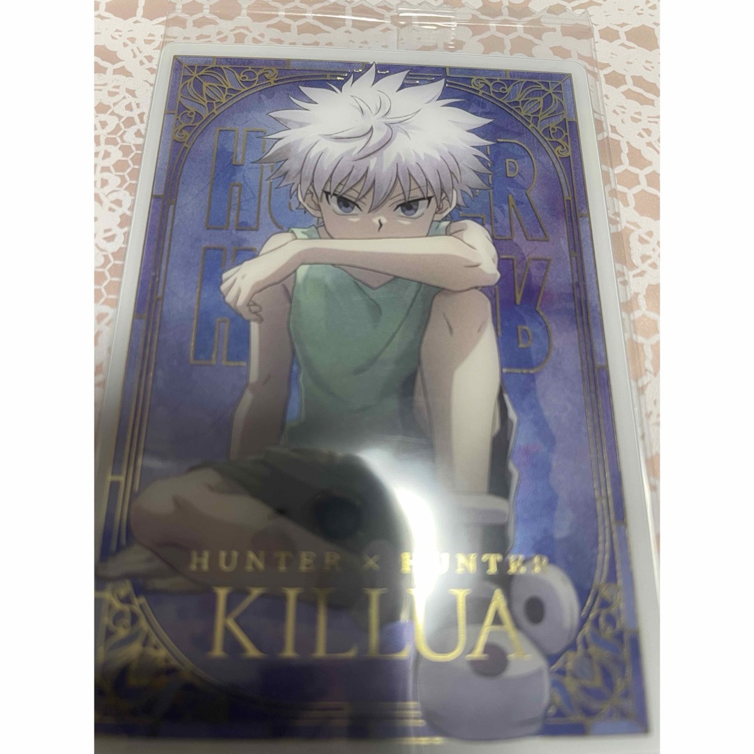 HUNTER×HUNTER カードコレクションL キルア 下敷き No.07 HUNTER