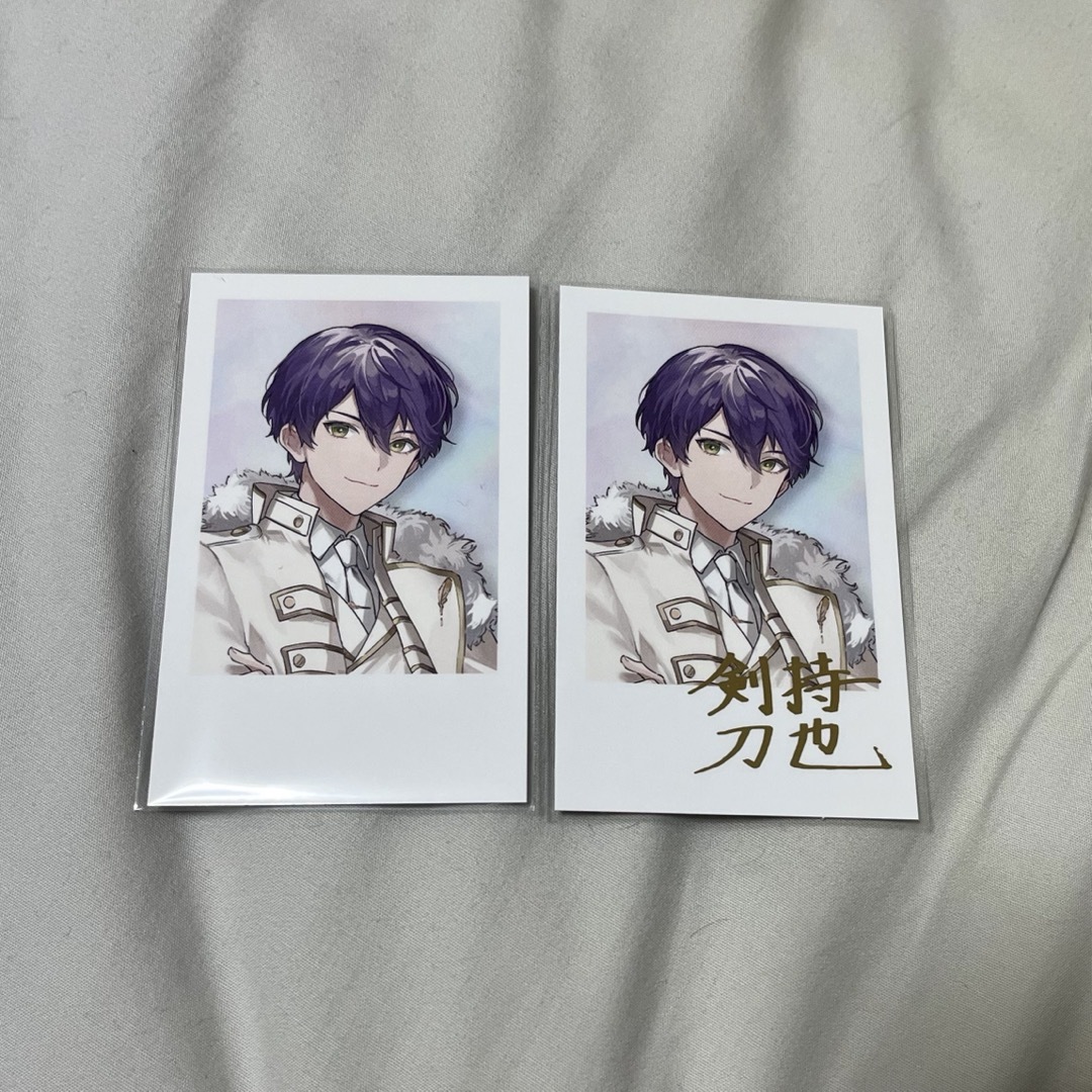 剣持刀也 誕生日グッズ チェキ風カード