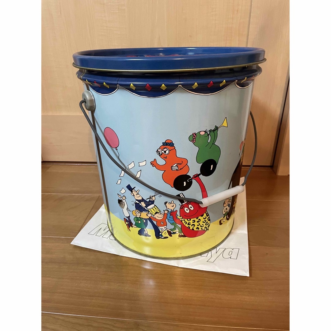 希少品】バーバパパ PLAZA ソニプラ 福缶 ペール缶 ビンテージ レトロ