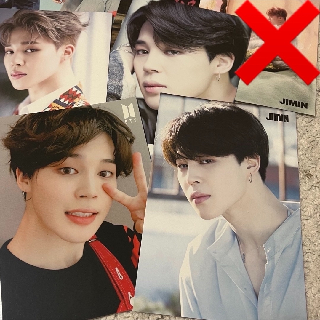 値下中】 BTS ジミン トレカ 2枚セット