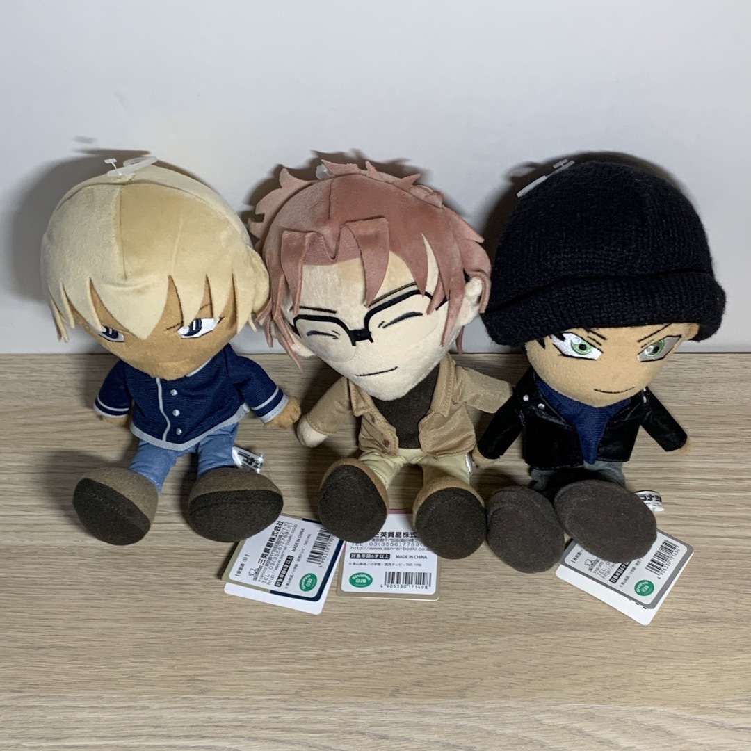 名探偵コナン コナンランド ぬいぐるみ 2025 6種セット 安室透 赤井