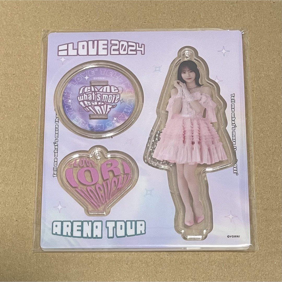 イコラブ ツアー生写真 ピンキー衣装 野口衣織 直筆 ヨリ 周年