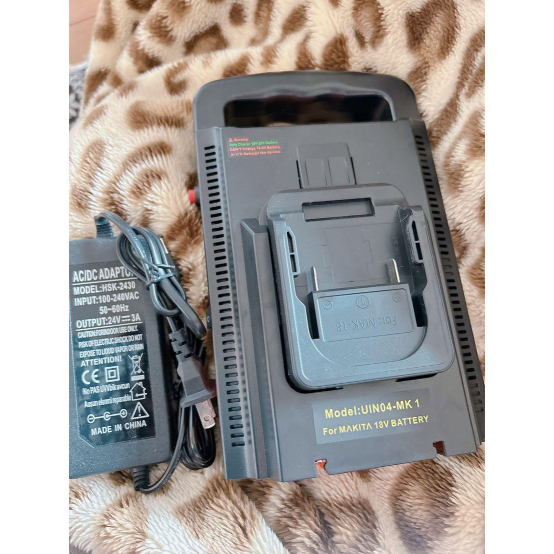 110vインバータリチウムイオンバッテリーアダプタ充電器ボッシュマキタ