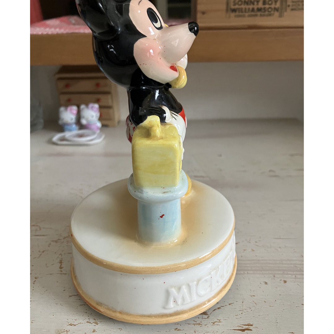 ミッキーマウス - 昭和レトロ ミッキーマウスオルゴール ミッキー