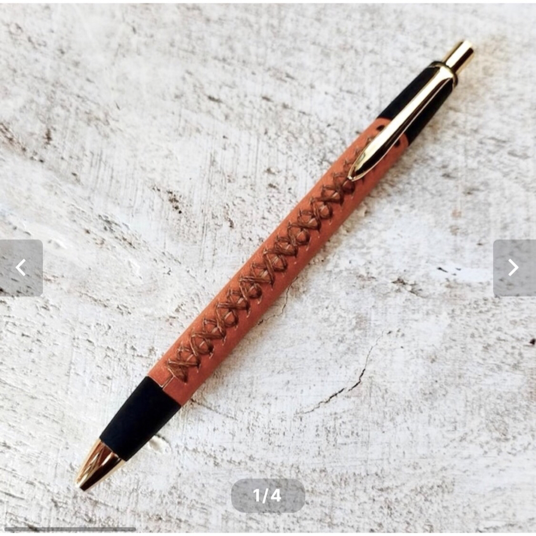 野原工芸新型紅紫檀 斑紋黒染め色MP 野原工芸 紫檀 シャープペンシル