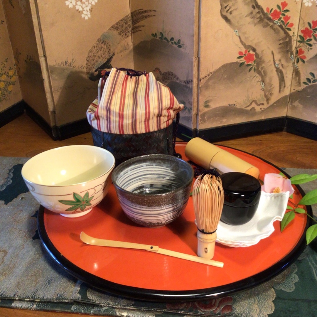 芳幽軒 加藤石春作 黒楽 菓子器 共布共箱 M R5391